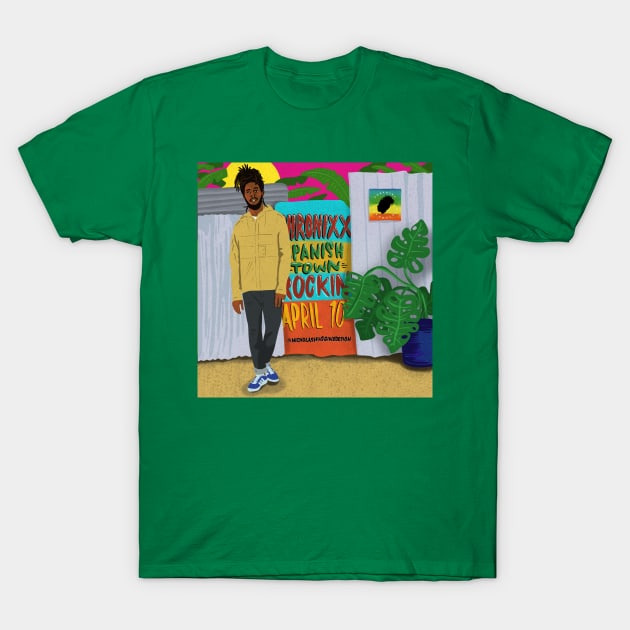 Jamar Rolando McNaughton T-Shirt by nicholashugginsdesign